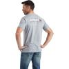 imageAriat Mens Graphic TShirtStone HeatherHorizontal