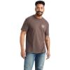 imageAriat Mens Graphic TShirtBrown HeatherMinimalist