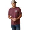 Burgundy Heather/Curve Ball