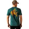 Dark Teal Heather/Abilene Shield