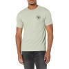 Desert Sage Heather/Retro Hex Stripe