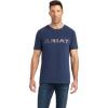 Navy Heather/Chimayo Graphic