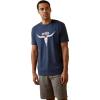 Navy Heather/Rodeo Skull