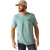 Oil Blue Heather/Work Diamond