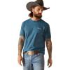 Steel Blue Heather/Western Wire