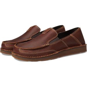 imageARIAT Mens Cruiser Slip On Casual Shoes  BrownRich Clay