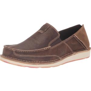 imageARIAT Mens Cruiser Slip On Casual Shoes  BrownRowdy RustTan