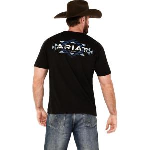 imageAriat Mens Graphic TShirtBlackSw Cacti