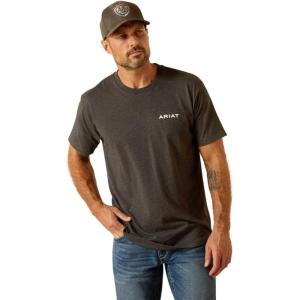 imageAriat Mens Graphic TShirtCharcoal HeatherRoundabout