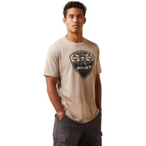 imageAriat Mens Graphic TShirtOatmeal Heather
