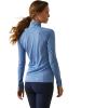 imageARIAT Womens Sunstopper 20 14 Zip BaselayerAshleigh Blue