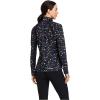 imageARIAT Womens Sunstopper 20 14 Zip BaselayerBlack Busy Pony Print