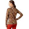 imageARIAT Womens Sunstopper 20 14 Zip BaselayerCanteen Floral