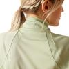 imageARIAT Womens Sunstopper 20 14 Zip BaselayerLaurel Green