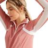 imageARIAT Womens Sunstopper 20 14 Zip BaselayerSlate Rose Dot