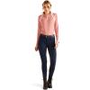 imageARIAT Womens Sunstopper 20 14 Zip BaselayerSlate Rose Dot