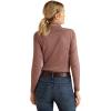 imageARIAT Womens Sunstopper 20 14 Zip BaselayerTwilight Mauve Dot