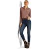 imageARIAT Womens Sunstopper 20 14 Zip BaselayerTwilight Mauve Dot