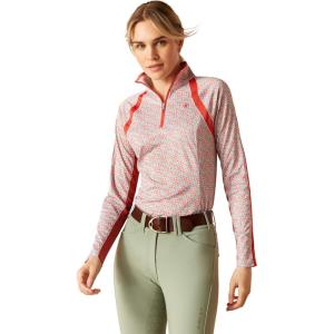 imageARIAT Womens Sunstopper 20 14 Zip BaselayerPetals