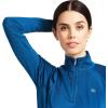 imageARIAT Womens Sunstopper 20 14 Zip BaselayerBlue Opal