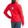 imageAriat Women Classic Team Softshell Mexico JacketRed