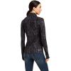 imageAriat Womens Lowell 20 14 Zip BaselayerBlack Bit Print