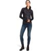 imageAriat Womens Lowell 20 14 Zip BaselayerBlack Bit Print
