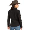 imageAriat Womens New Team Softshell JacketBlackSerrano Southwest Print