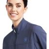 imageAriat Womens New Team Softshell JacketBlue NightsDesert Dusk Serape