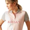 imageAriat Womens Taryn Button PoloBlushing Rose
