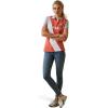 imageAriat Womens Taryn Button PoloBurnt Sienna