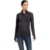 imageAriat Womens Lowell 20 14 Zip BaselayerBlack Bit Print