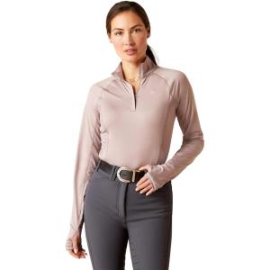 imageAriat Womens Lowell 20 14 Zip BaselayerQuail