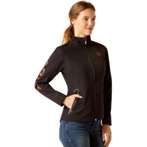 imageAriat Womens New Team Softshell JacketBlackMirage