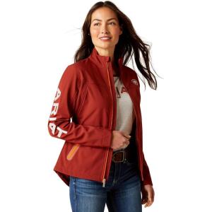 imageAriat Womens New Team Softshell JacketFired Brick