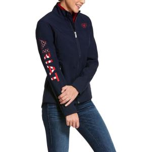 imageAriat Womens New Team Softshell JacketNavy Usa