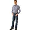 imageARIAT Boys Pro Series Kalvin Classic Fit ShirtNavyOrange