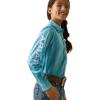 imageARIAT Caidan Print Team Kirby Girls Button Front Shirt 10043457Caidan Print
