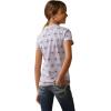 imageARIAT Kids So Love TShirtHalf Drop Heather Grey