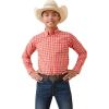 imageARIAT Boys Pro Series Oberon Classic Fit ShirtPoppy Red