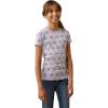 imageARIAT Kids So Love TShirtHalf Drop Heather Grey