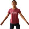imageAriat Female Durable Goods Tee Earth Red XSmall