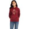 imageAriat Female REAL Beartooth Hoodie Rouge Red XSmall