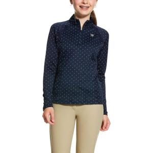 imageARIAT Girls YTH Sunstopper 20 14 Zip Bslyr N DtNavydot