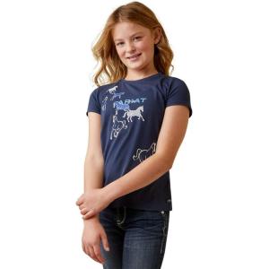 imageARIAT Kids Frolic TShirtNavy Eclipse