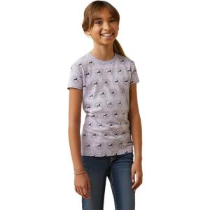 imageARIAT Kids So Love TShirtHalf Drop Heather Grey