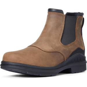 imageAriat Mens Barnyard Twin Gore II Waterproof BootAntique Brown