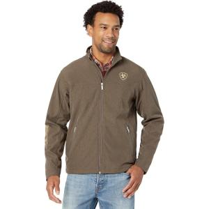 imageAriat Mens Team Logo Insulated JacketBanyan Bark Heather