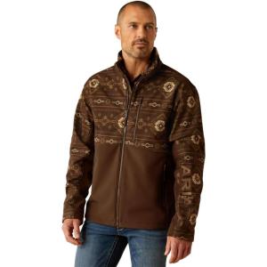 imageAriat Mens Team Logo Insulated JacketBanyan Bark Southwest Print