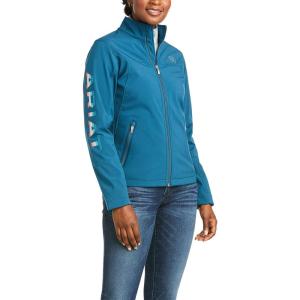 imageAriat Womens Agile 20 Softshell JacketEurasian Teal Serape